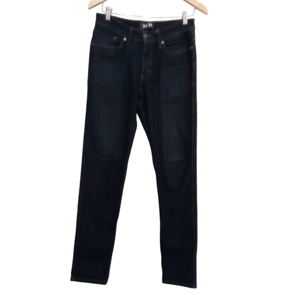 DUER slim fit women jean blue dark wash L2X casual Y2K outdoor performance 29X32